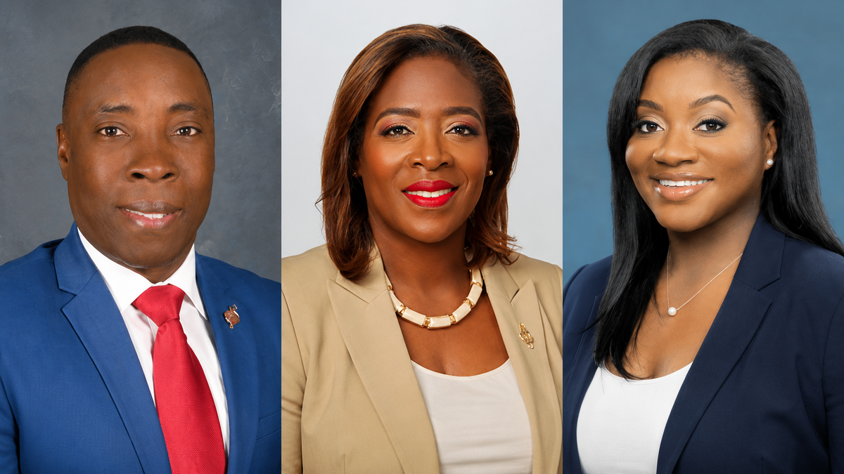 North Miami council members Pierre Frantz Charles, Mary Estime-Irvin, and Kassandra Timothe. North Miami council members Pierre Frantz Charles, Mary Estime-Irvin, and Kassandra Timothe.